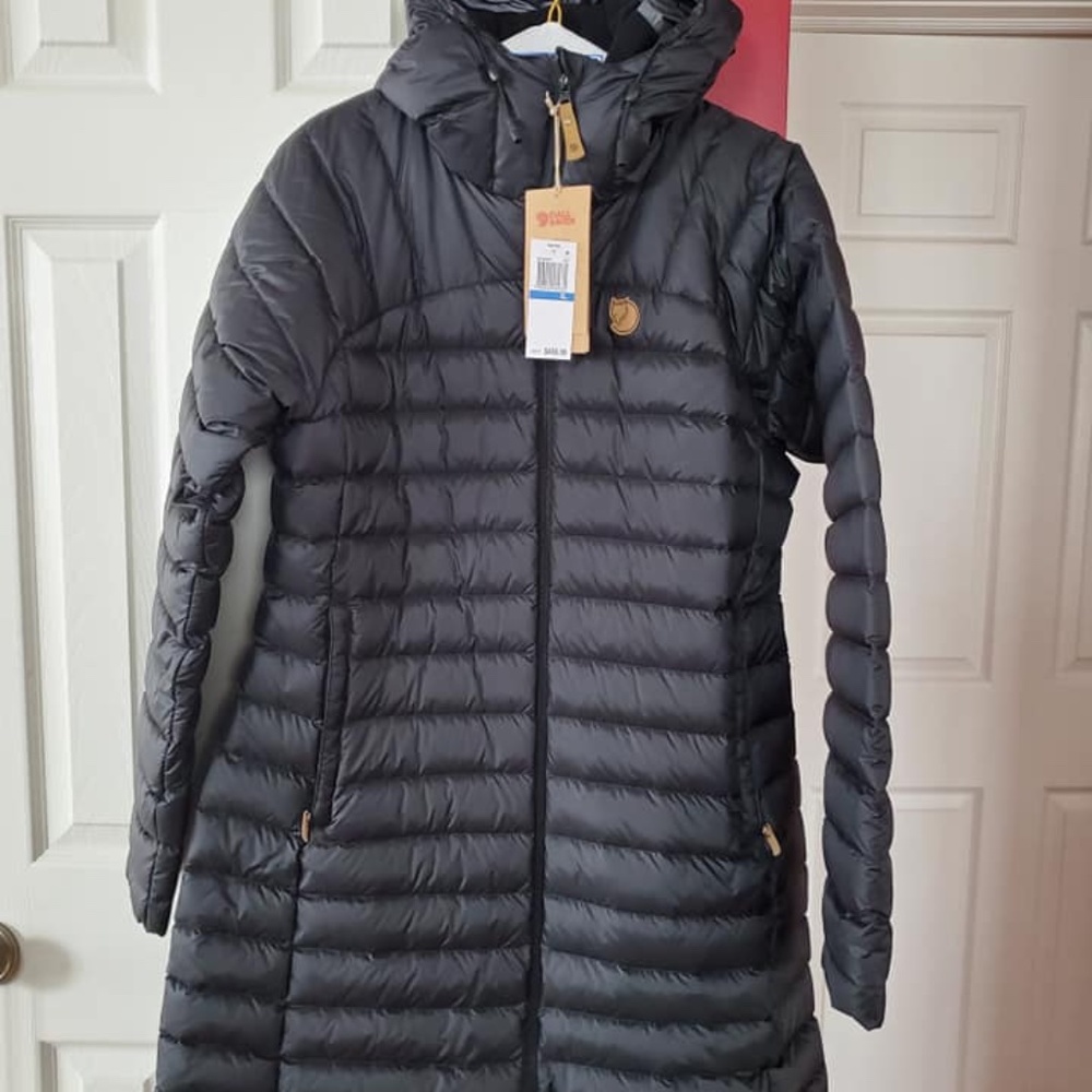 Never Worn..Snowflake Parka waiting for YOU!!